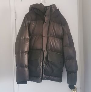 NWT Point Zero Grey puffer winter jacket